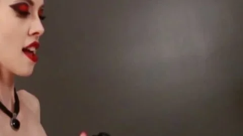 nasty ladyboy River Enza fake penis slammed And strapon banged