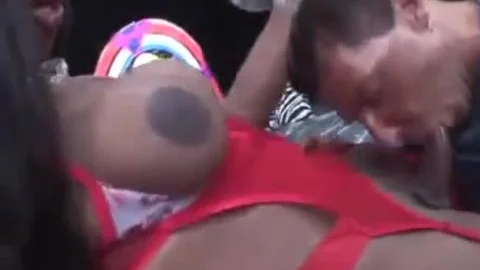 tasty Copulation With darksome lady-man