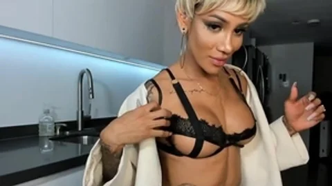 a matter of joke tgirl Entertains Herself With Her Audience