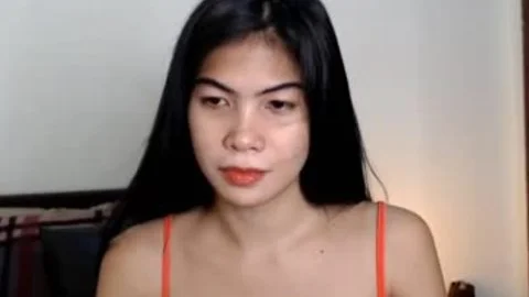 lovely ladyboy Pinay playgirl Masturbating On webcam