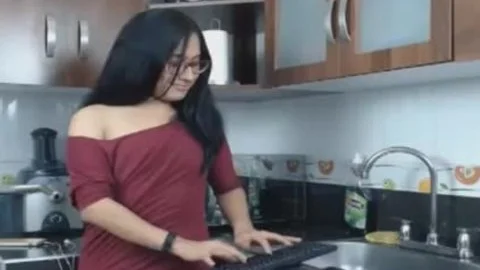 Transsexual fucked in the butt