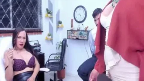 lustful Trans Secretaries gang Up On Their 10-Pounder Boss