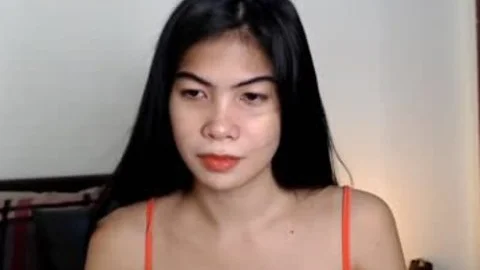 'kinky lady-man Pinay chick Masturbating On web camera'