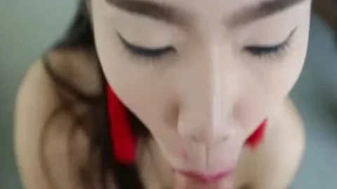 hi LadyBoy - sleazy asian Ladyboy gets A Facial From BWC