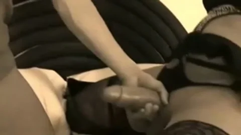 TS Carla Ferri Jams her humongous ramrod Into man