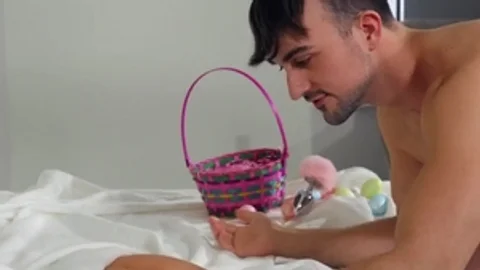 Trans Angels: Kayleigh Coxx amongst Mason Lear fun with toys