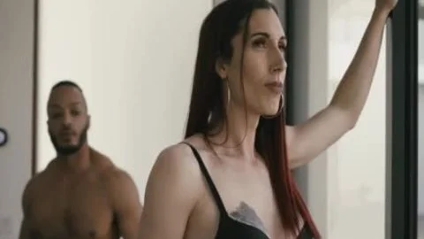 chap loves The Way When Her sheboy GF Melanie Brooks Rides His dick