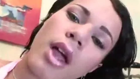 tgirl Pornstar Fernanda Barros receives assfucked