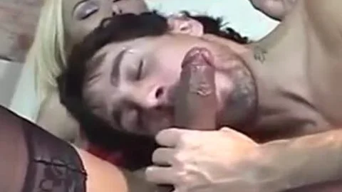 blonde busty TS booty bones boy