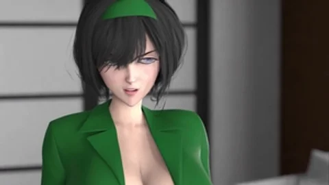 Customer Service: Nichola Dominating Imogen with Dildo