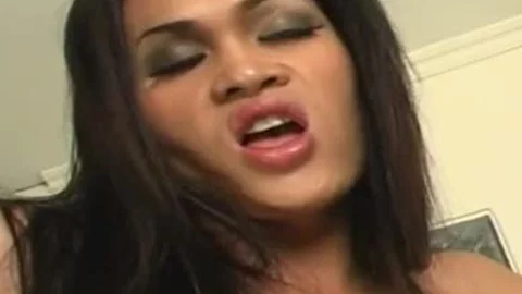 slutty t-girl Cop gets A Facial